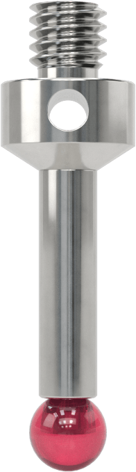 Renishaw Prob İğnesi, Yakut Top Uçlu, M4 x 0.7 mm, Model Numarası A-5000-7551