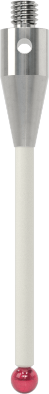 Renishaw Prob İğnesi, Yakut Top Uçlu, M4 x 0.7 mm, Model Numarası A-5003-0233