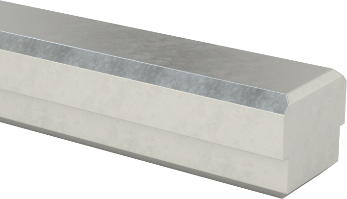 Step Makine Anahtar Stoku, Dişliler için, Karbon Çelik, 5/16“ Genişlik x 5/32” Yükseklik Mil Kama Yuvası