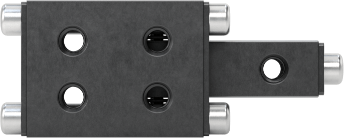 Düşük Sürtünmeli Teleskopik Kayan, 4 mm Genişlik x 13 mm Uzunlukta Ray