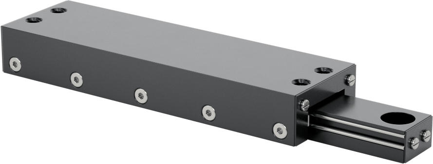 Düşük Sürtünmeli Teleskopik Kayan, 12,7 mm Genişlik x 90 mm Uzunluk Ray