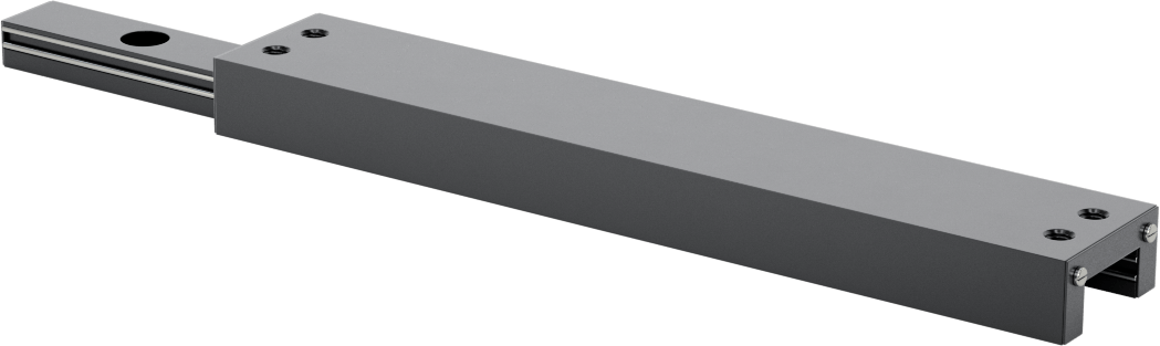 Düşük Sürtünmeli Teleskopik Kayan, 12,7 mm Genişlik x 152 mm Uzunluk Ray