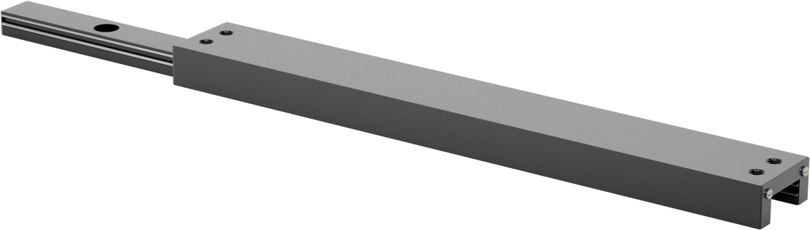 Düşük Sürtünmeli Teleskopik Kayan, 12,7 mm Genişlik x 203 mm Uzunluk Ray