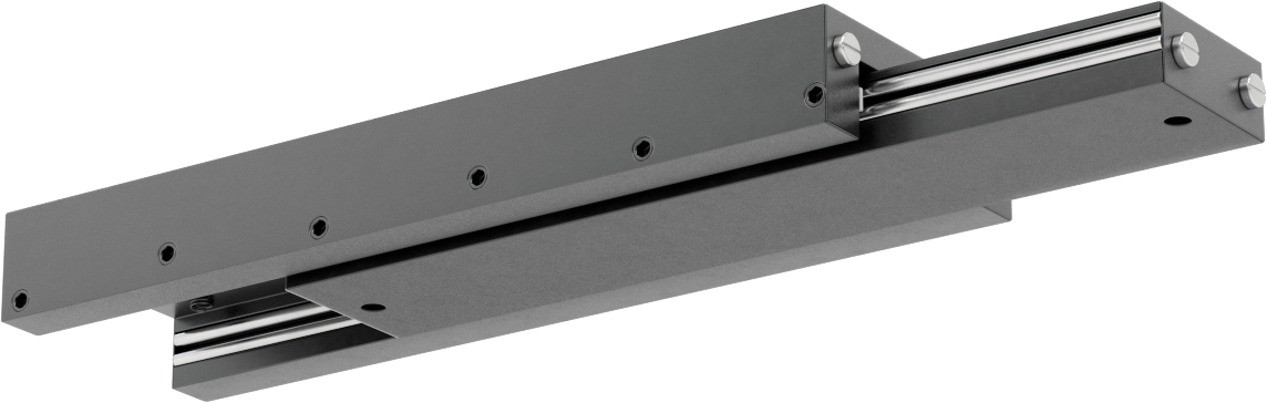 Düşük Sürtünmeli Teleskopik Kayan, 1-1/2“ Genişlik x 8” Uzunluk Ray
