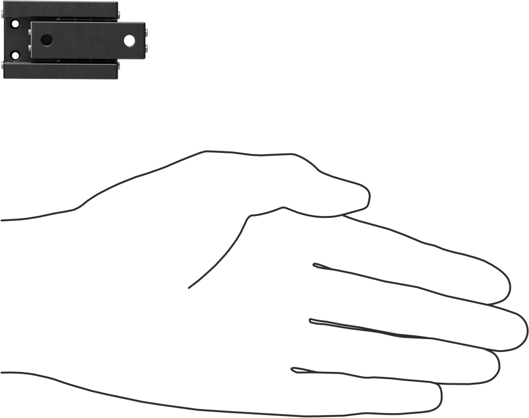 Düşük Sürtünmeli Teleskopik Kayan, 1/2“ Genişlik x 1,560” Uzunlukta Ray