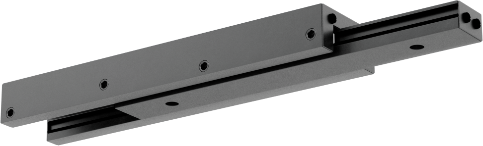 Düşük Sürtünmeli Teleskopik Kayan, 1/2“ Genişlik x 4,560” Uzunluk Ray