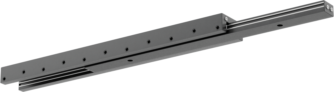 Düşük Sürtünmeli Teleskopik Kayan, 1/2“ Genişlik x 8” Uzunluk Ray