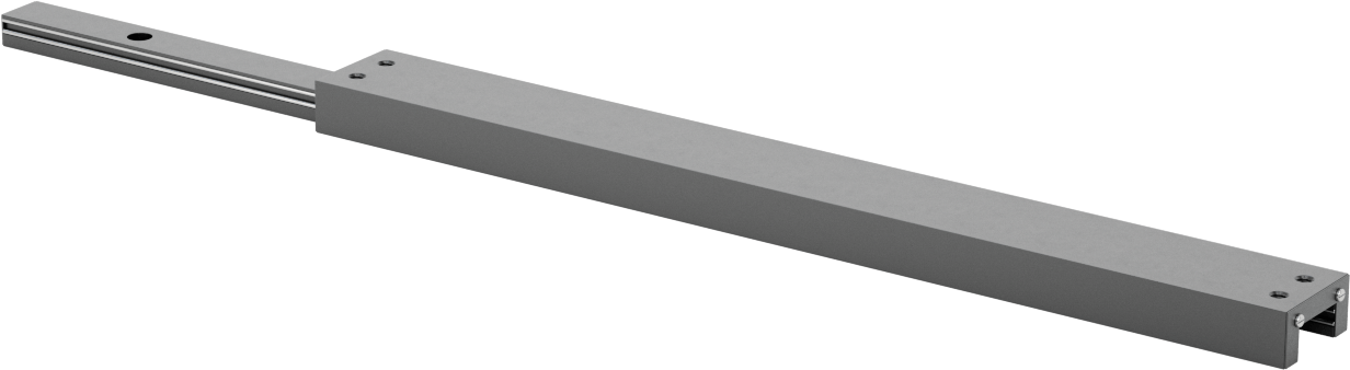Düşük Sürtünmeli Teleskopik Kayan, 1/2“ Genişlik x 10” Uzunlukta Ray