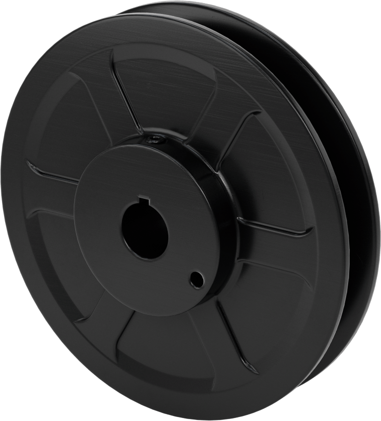 Ayarlanabilir Aralıklı V-Kayış Tahrik Kasnağı, 6.5" OD, 1 Oluk, 7/8" Mil Çapı için
