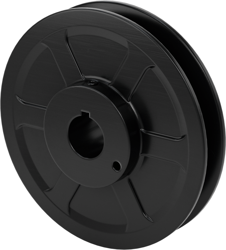 Ayarlanabilir Aralıklı V-Kayış Tahrik Kasnağı, 6.5" OD, 1 Oluk, 1-1/8" Mil Çapı için