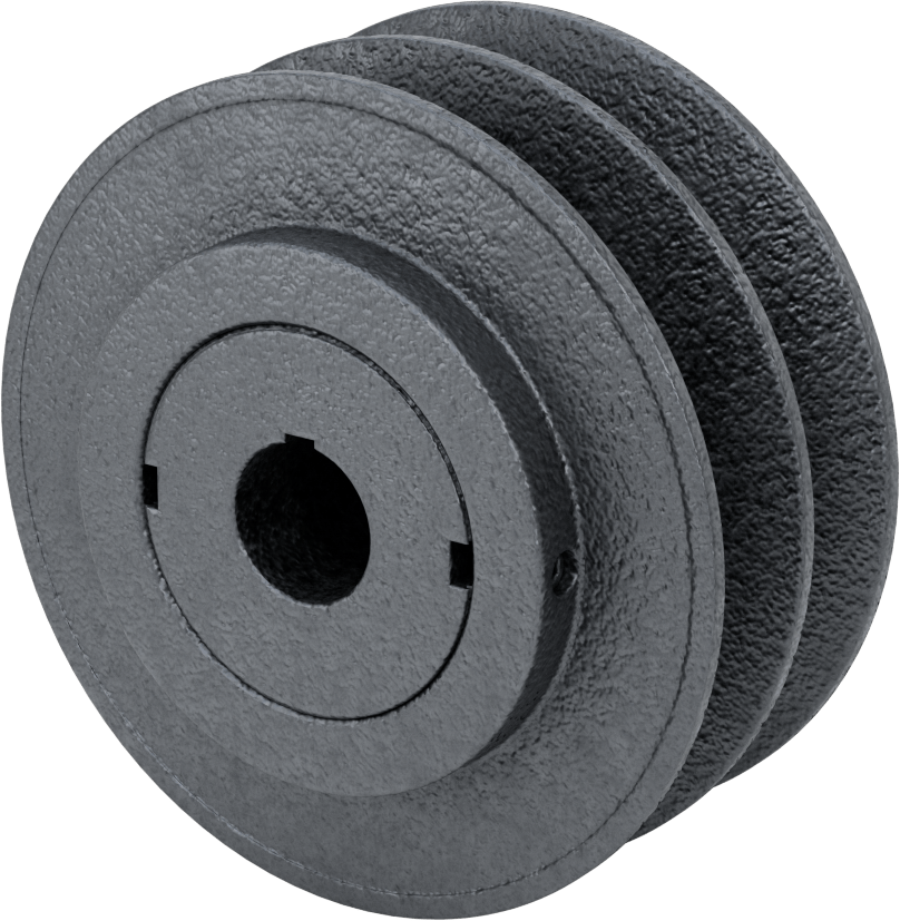 Ayarlanabilir Aralıklı V-Kayış Tahrik Kasnağı, 5.95" OD, 2 Yiv, 1-1/8" Mil Çapı için