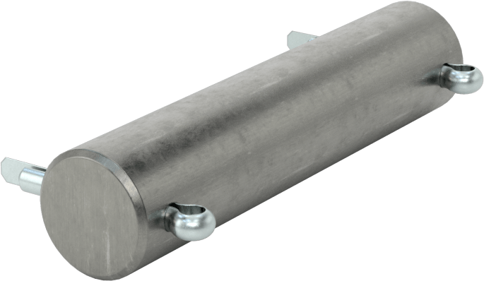 Hidrolik Silindir için 1/2" Çapında 1144 Karbon Çelik Çatal Pimi
