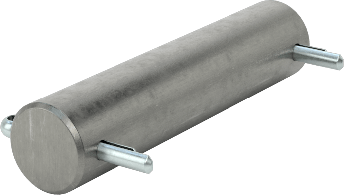 Hidrolik Silindir için 1/2" Çapında 1144 Karbon Çelik Çatal Pimi