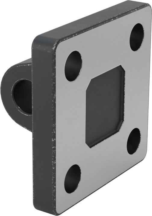 1/2" Pim Çaplı Hidrolik Silindir için Çelik Pivot Braketi