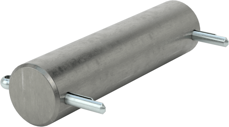 Hidrolik Silindir için 3/4" Çapında 1144 Karbon Çelik Çatal Pim