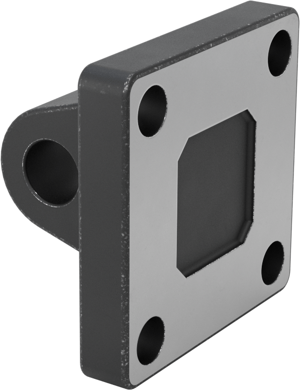 3/4" Pim Çaplı Hidrolik Silindir için Çelik Pivot Braketi