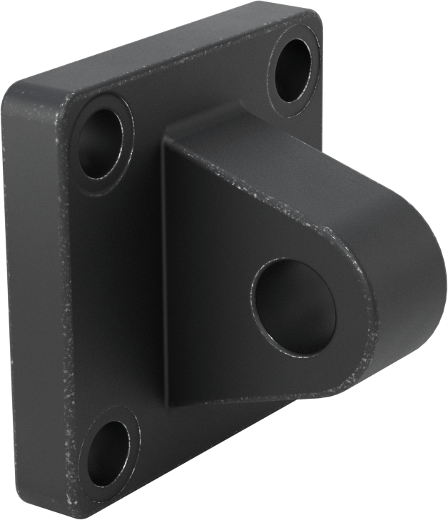 3/4" Pim Çaplı Hidrolik Silindir için Çelik Pivot Braketi