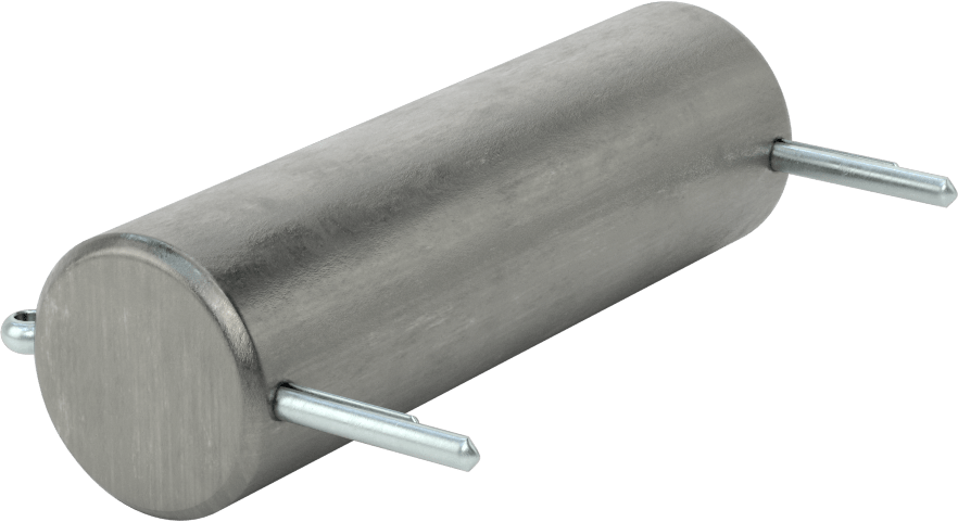 1-3/8" Çaplı 1144 Karbon Çelik Çatal Pim, Hidrolik Silindir için