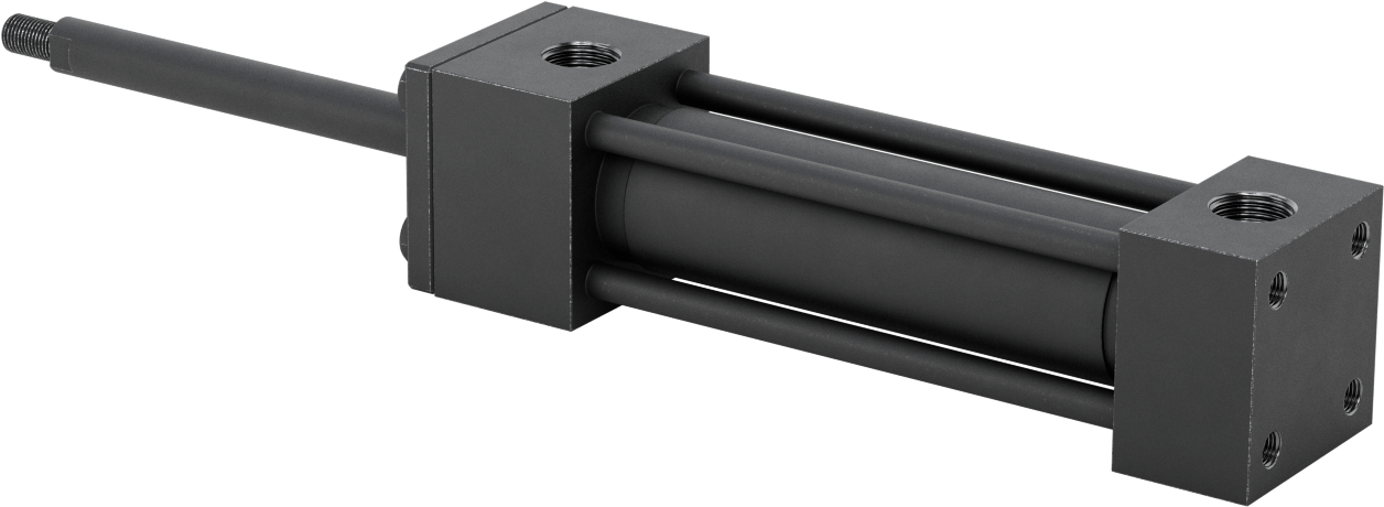 Hidrolik Silindir, 1-1/2" Delik, 5" Strok Uzunluğu