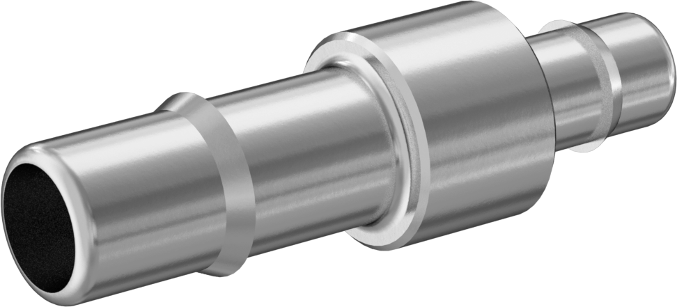 Pirinç Düşük Basınçlı Dikenli Boru Bağlantısı, Hava ve Su için, Nikel Kaplı, Redüktör, 8 mm x 6 mm İç Çaplı Tüp