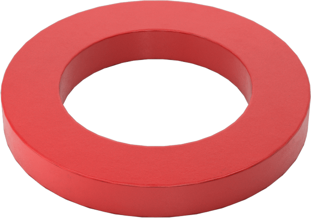 Dişli Dişi GHT Bağlantı için Hortum Contası, 5/8" ID, 1" OD