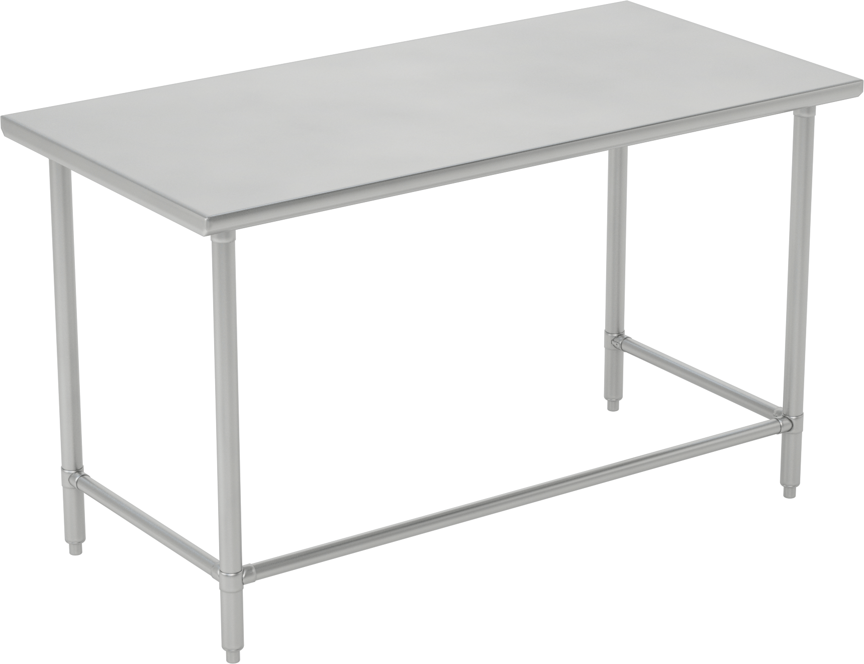 Paslanmaz Çelik Masa, Sabit, 36" Yükseklik, 60“ Genişlik x 30” Derinlik