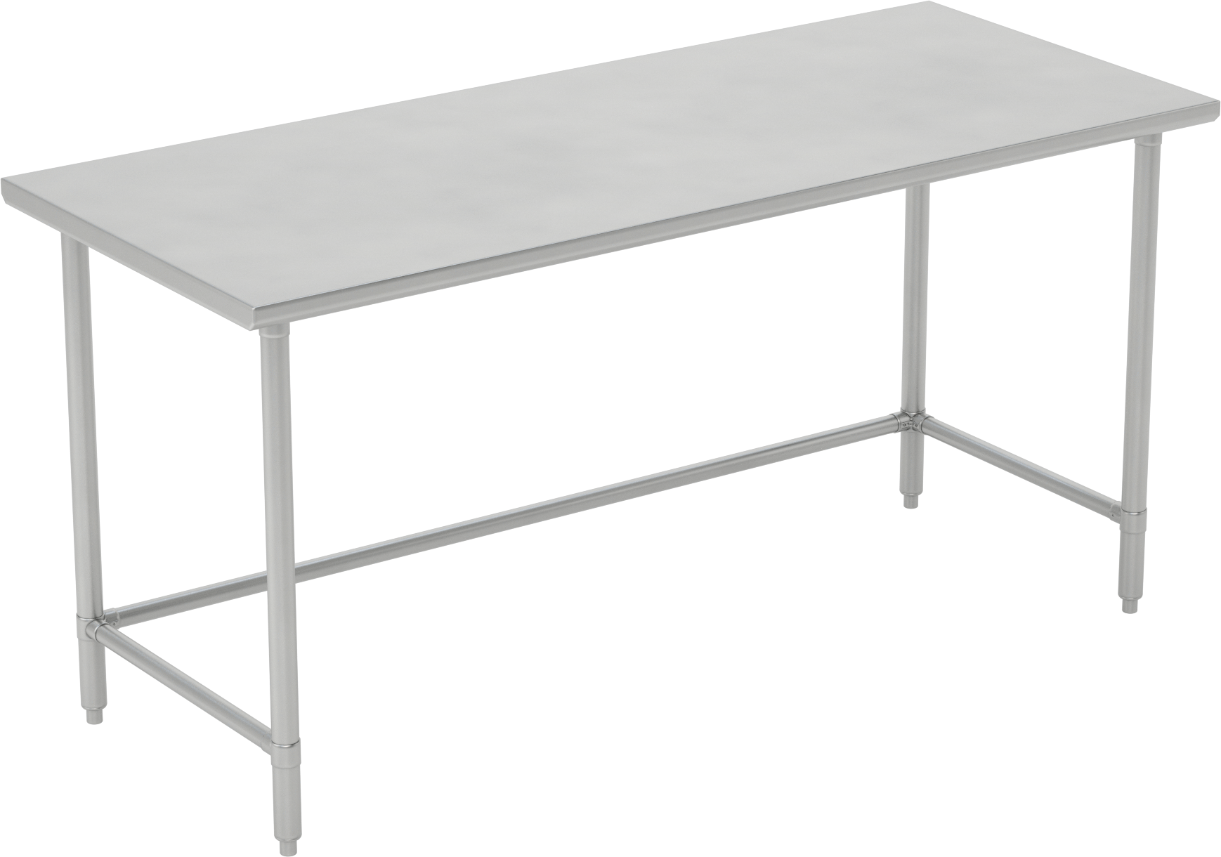 Paslanmaz Çelik Masa, Sabit, 36" Yükseklik, 72“ Genişlik x 30” Derinlik