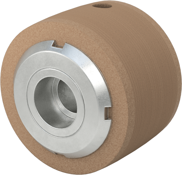 Pulley, for 1" Wide Flat Belt, 2" OD, for 1/2" Shaft Diameter