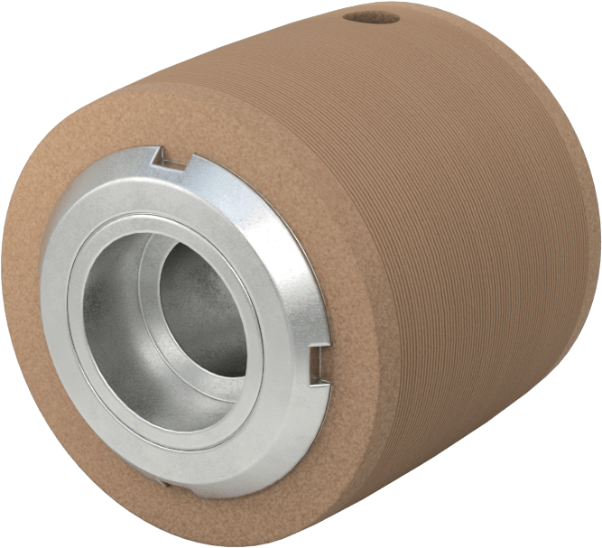 Pulley, for 1.5" Wide Flat Belt, 2" OD, for 5/8" Shaft Diameter