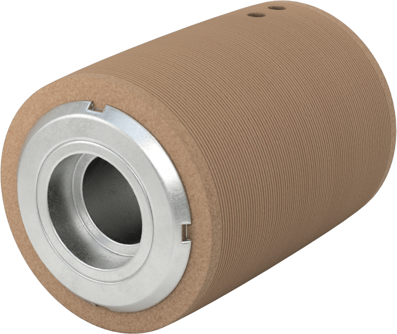 Pulley, for 3" Wide Flat Belt, 2.5" OD, for 7/8" Shaft Diameter