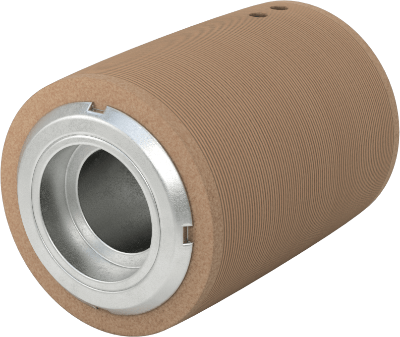 Pulley, for 3" Wide Flat Belt, 2.5" OD, for 1" Shaft Diameter