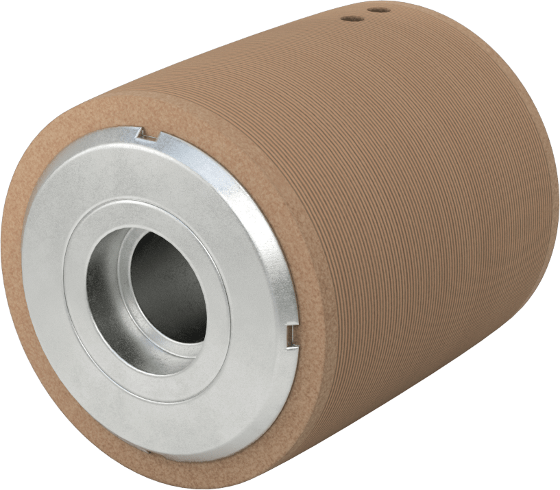 Pulley, for 3" Wide Flat Belt, 3" OD, for 7/8" Shaft Diameter
