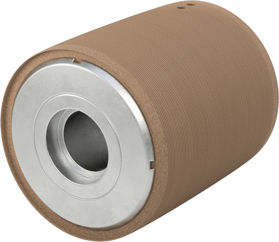 Pulley, for 4" Wide Flat Belt, 4" OD, for 1-1/4" Shaft Diameter