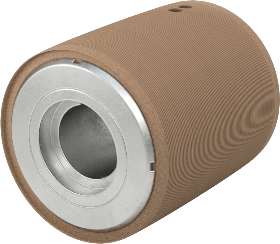 Pulley, for 4" Wide Flat Belt, 4" OD, for 1.5" Shaft Diameter