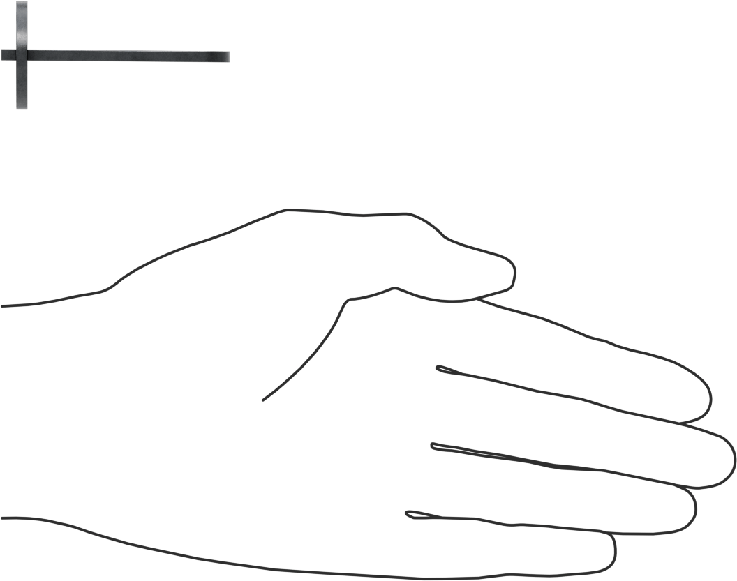 Destek Kanalı Perde Kaydırıcı, 1-5/8" Kanal Genişliği için, 2 Holes