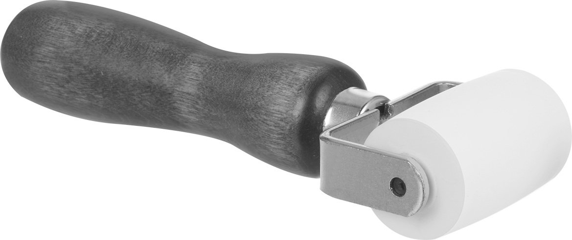 Oval Plastic Roller with Straight Handle