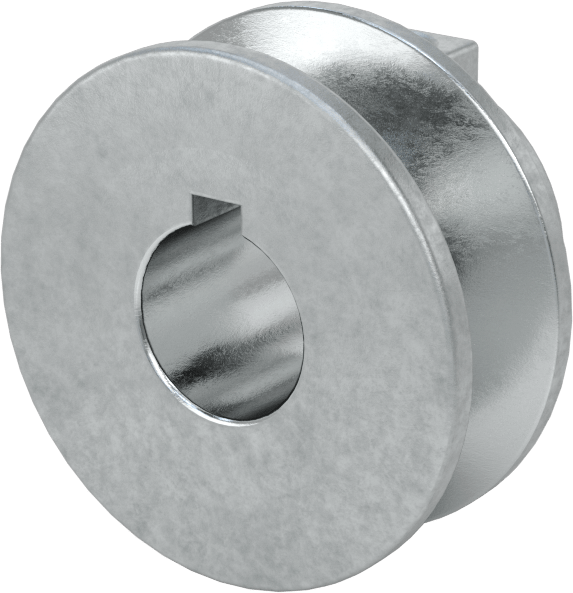 Tahrik Kasnağı, 4 L için, A V-Kayışları, 1.75" OD, 5/8" Mil Çapı için