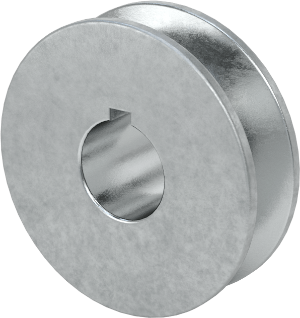 Tahrik Kasnağı, 4 L için, A V-Kayışları, 2.25" OD, 3/4" Mil Çapı için