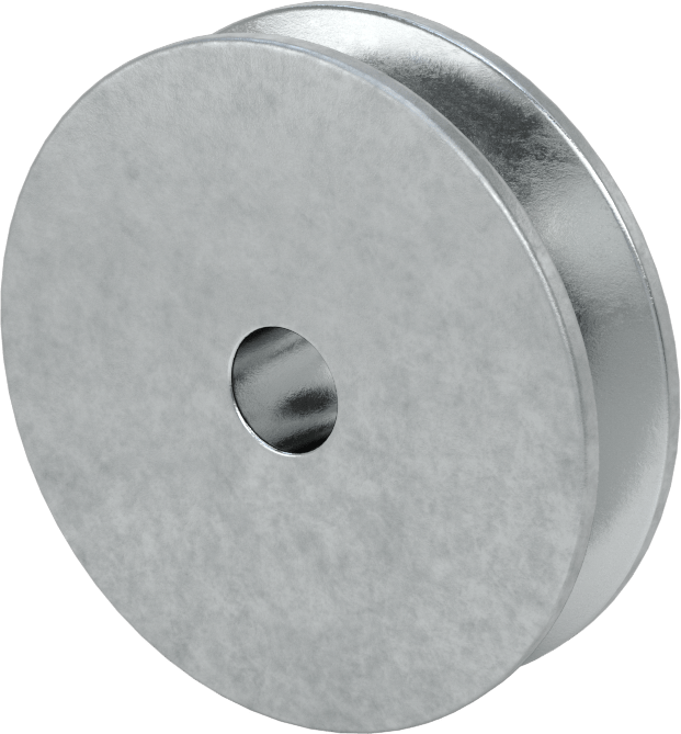 Tahrik Kasnağı, 4 L için, A V-Kayışları, 2.75" OD, 1/2" Mil Çapı için