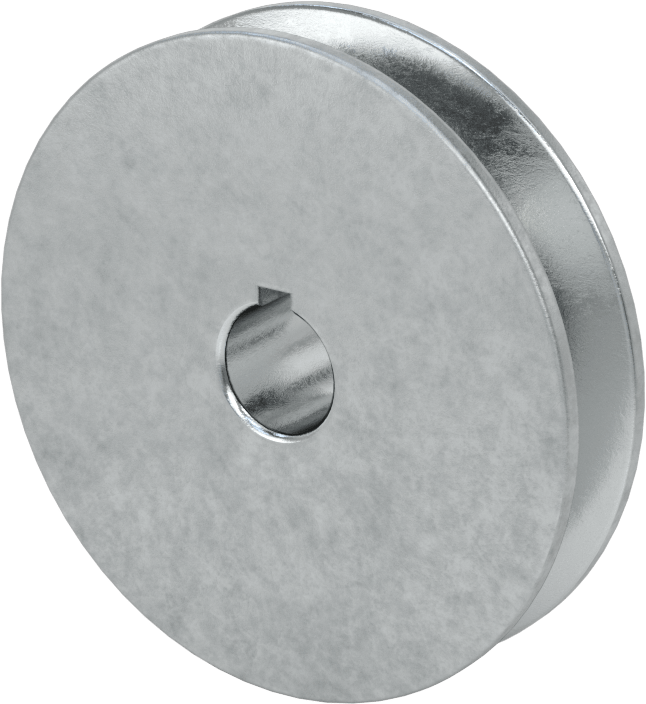 Tahrik Kasnağı, 4 L için, A V-Kayışları, 3.25" OD, 5/8" Mil Çapı için