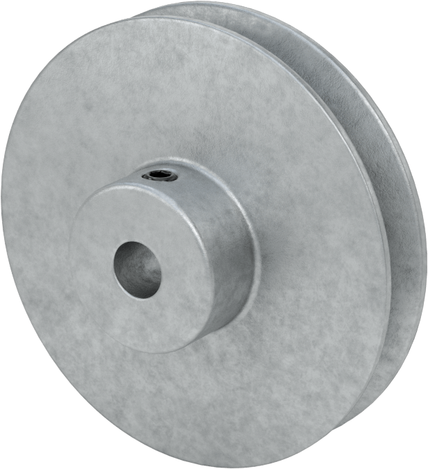 Tahrik Kasnağı, 3L V-Kayışları için, 3" OD, 3/8" Mil Çapı