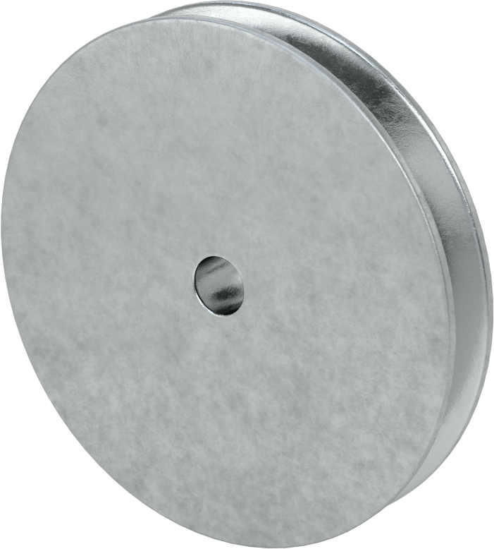 Tahrik Kasnağı, 4 L için, A V-Kayışları, 4.5" OD, 1/2" Mil Çapı için