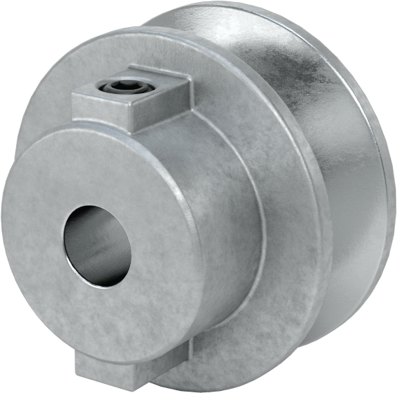 Tahrik Kasnağı, 4 L için, A V-Kayışları, 1.75" OD, 3/8" Mil Çapı