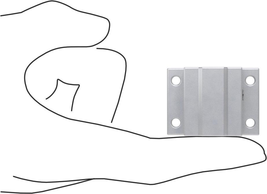 Monte Edilmiş Lineer Bilyalı Rulman, 1/4" Mil Çapı için