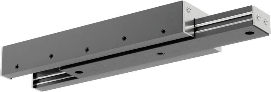 Yüksek Yük Düşük Sürtünmeli Teleskopik Kayan, 1/2“ Genişlik x 3,560” Uzunluk Ray