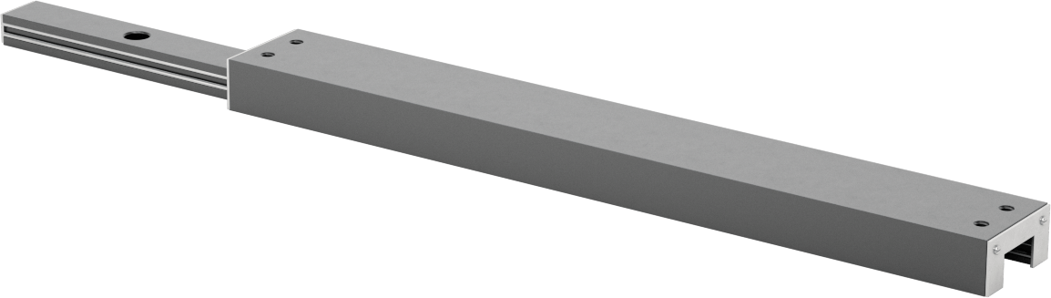 Yüksek Yük Düşük Sürtünmeli Teleskopik Kayan, 1/2“ Genişlik x 8” Uzunluk Ray