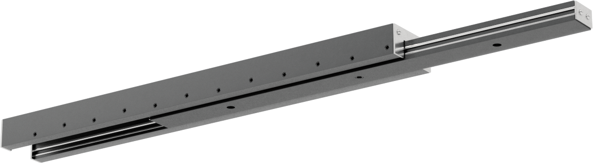 Yüksek Yük Düşük Sürtünmeli Teleskopik Kayan, 1/2“ Genişlik x 8” Uzunluk Ray