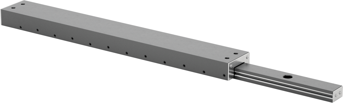 Yüksek Yük Düşük Sürtünmeli Teleskopik Kayan, 1/2“ Genişlik x 8” Uzunluk Ray