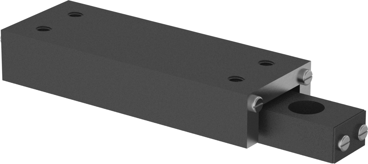 Yüksek Yük Düşük Sürtünmeli Teleskopik Kayan, 9,500 mm Genişlik x 52 mm Uzunlukta Ray