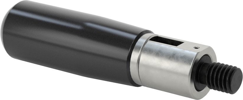 Katlanabilir Dönen Tutamağa Sahip Konik Tutamak, 3/8“-16 Dişli 1/2” Uzunlukta Saplama